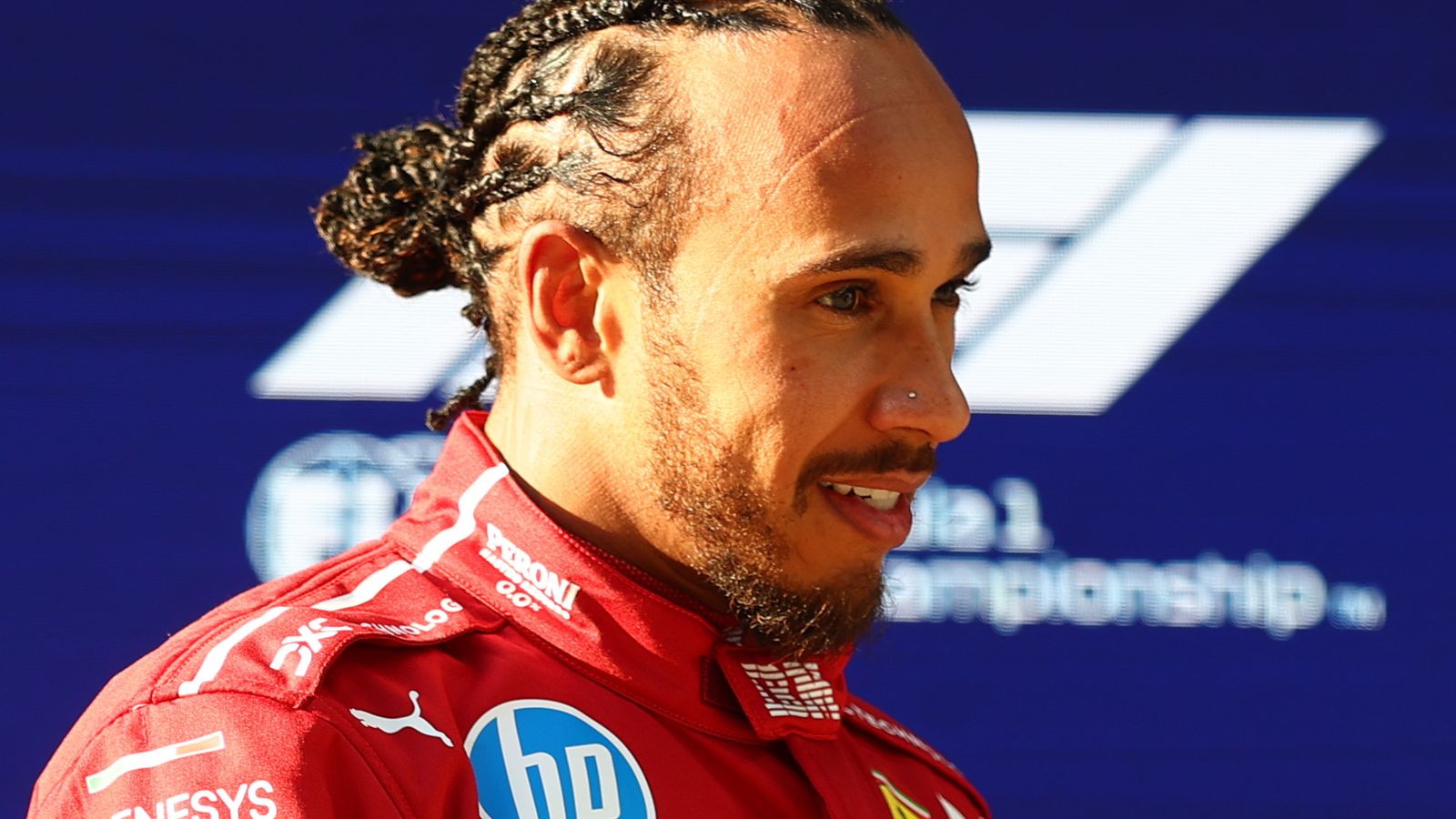 Chinese GP: Lewis Hamilton takes shock first Sprint Qualifying pole for Ferrari with Lando Norris only sixth