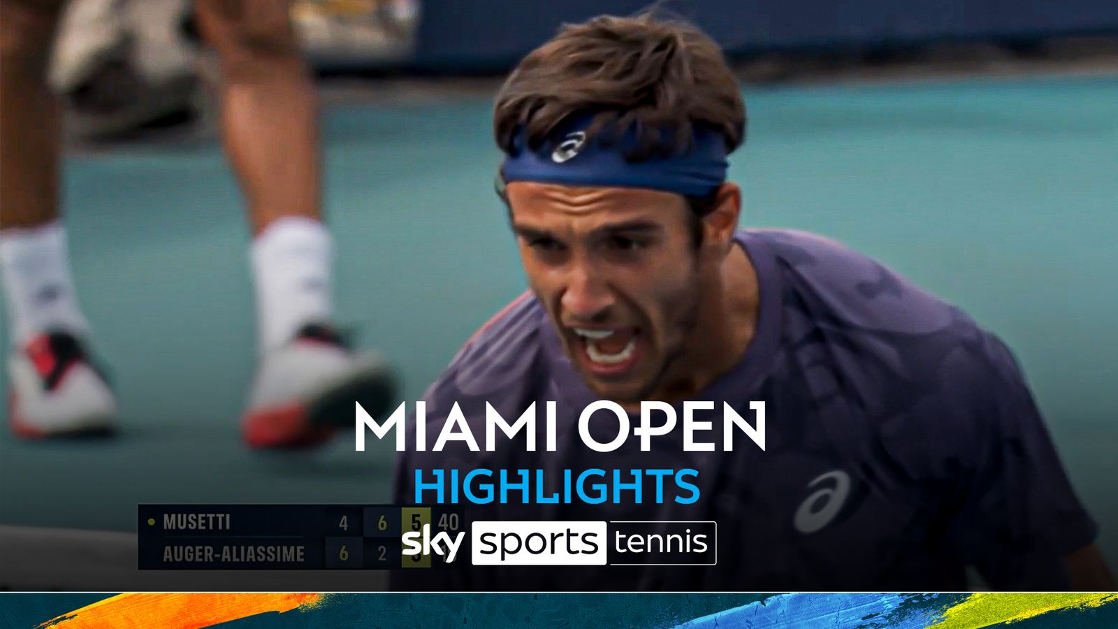 Lorenzo Musetti vs Felix Auger-Aliassime | Miami Open highlights ...