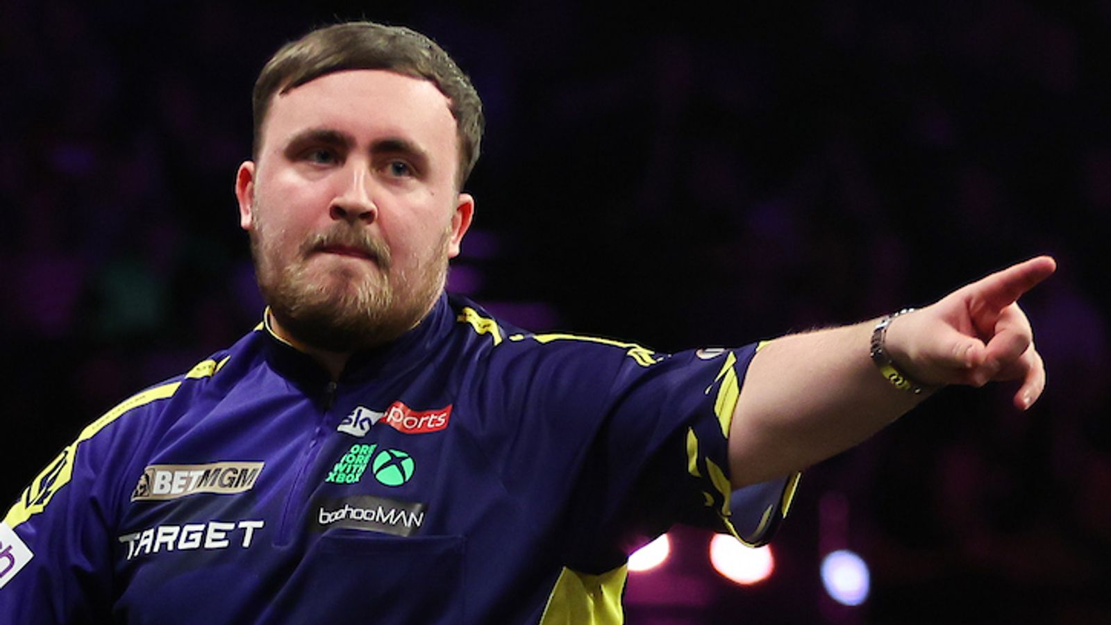 Luke Littler: World champion lands nine-darter at Players Championship 5 in Leicester