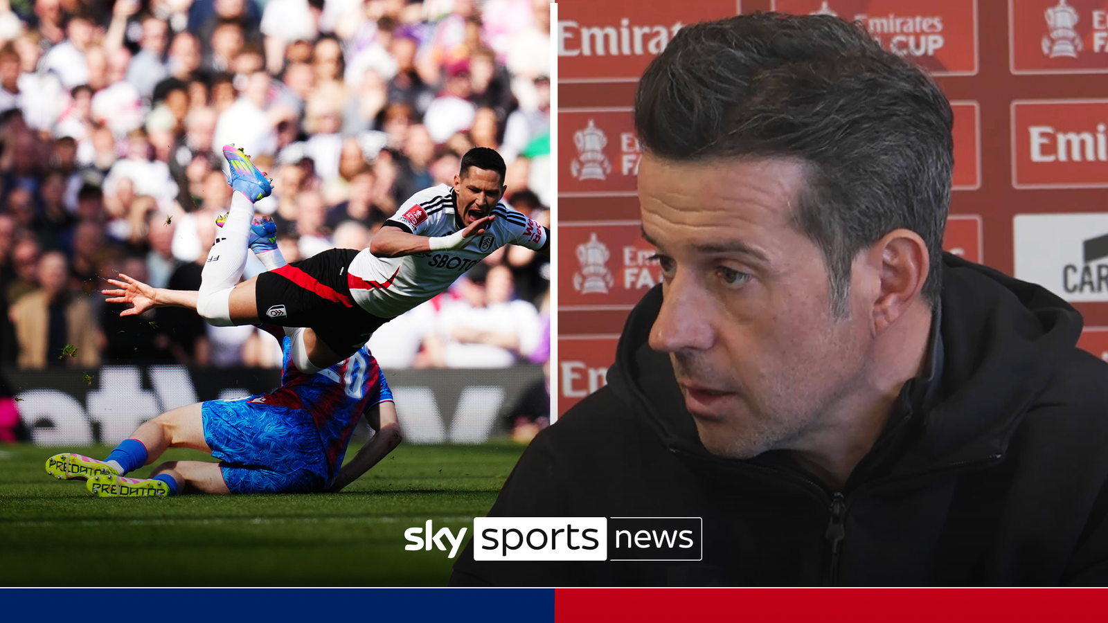 'It was clear!' | Silva adamant Wharton should've seen red in Fulham FA Cup defeat 'It was clear!' | Silva adamant Wharton should've seen red in Fulham FA Cup defeat