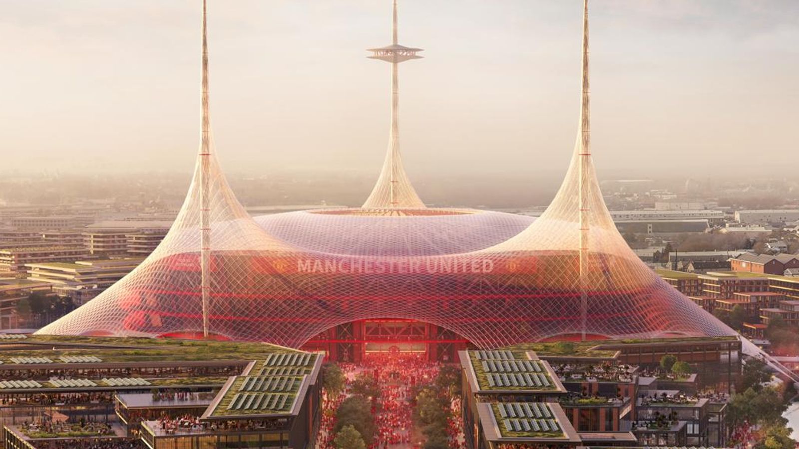 Manchester United to leave Old Trafford as Sir Jim Ratcliffe announces plans for new 100,000-seater ground