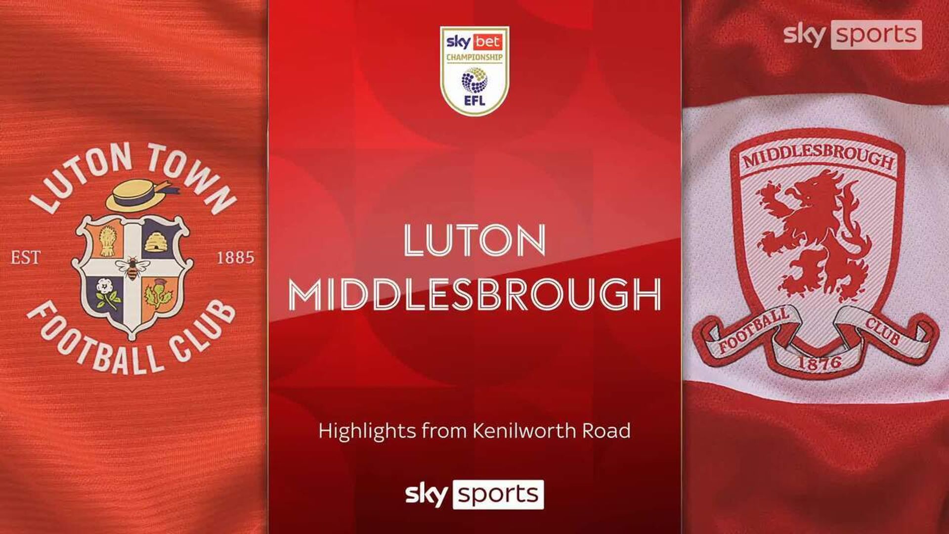 Luton 0-0 Middlesbrough