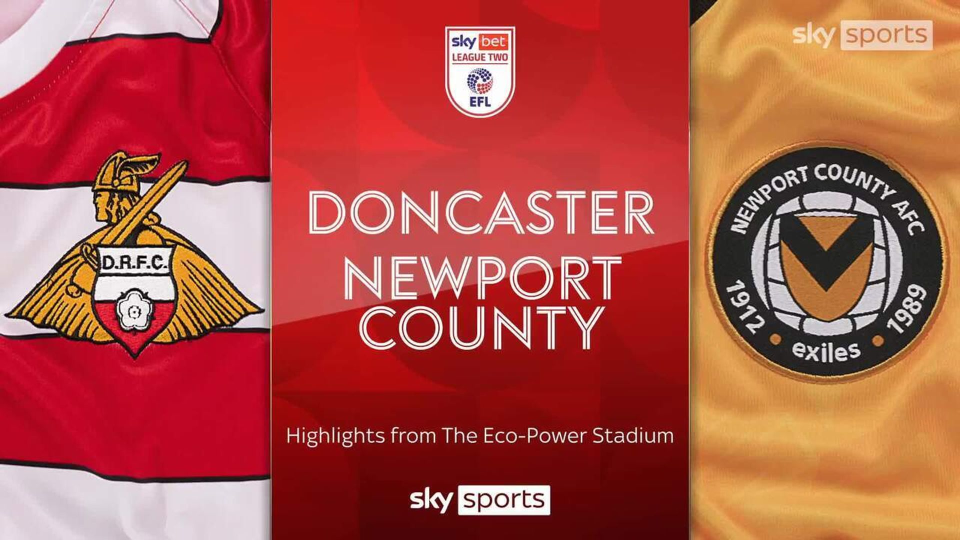 Doncaster Rovers 3-0 Newport County
