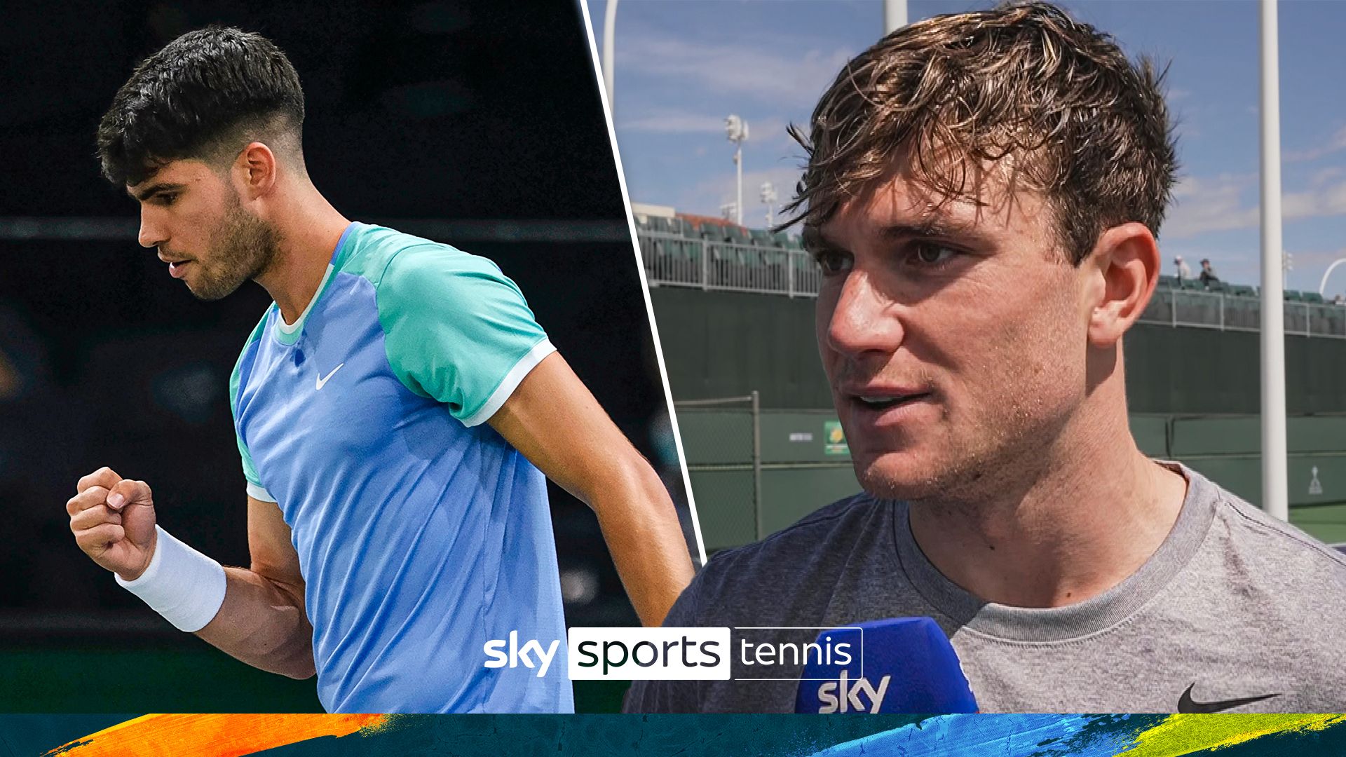 Draper: Facing Alcaraz in semi-final will be a 'tough challenge'