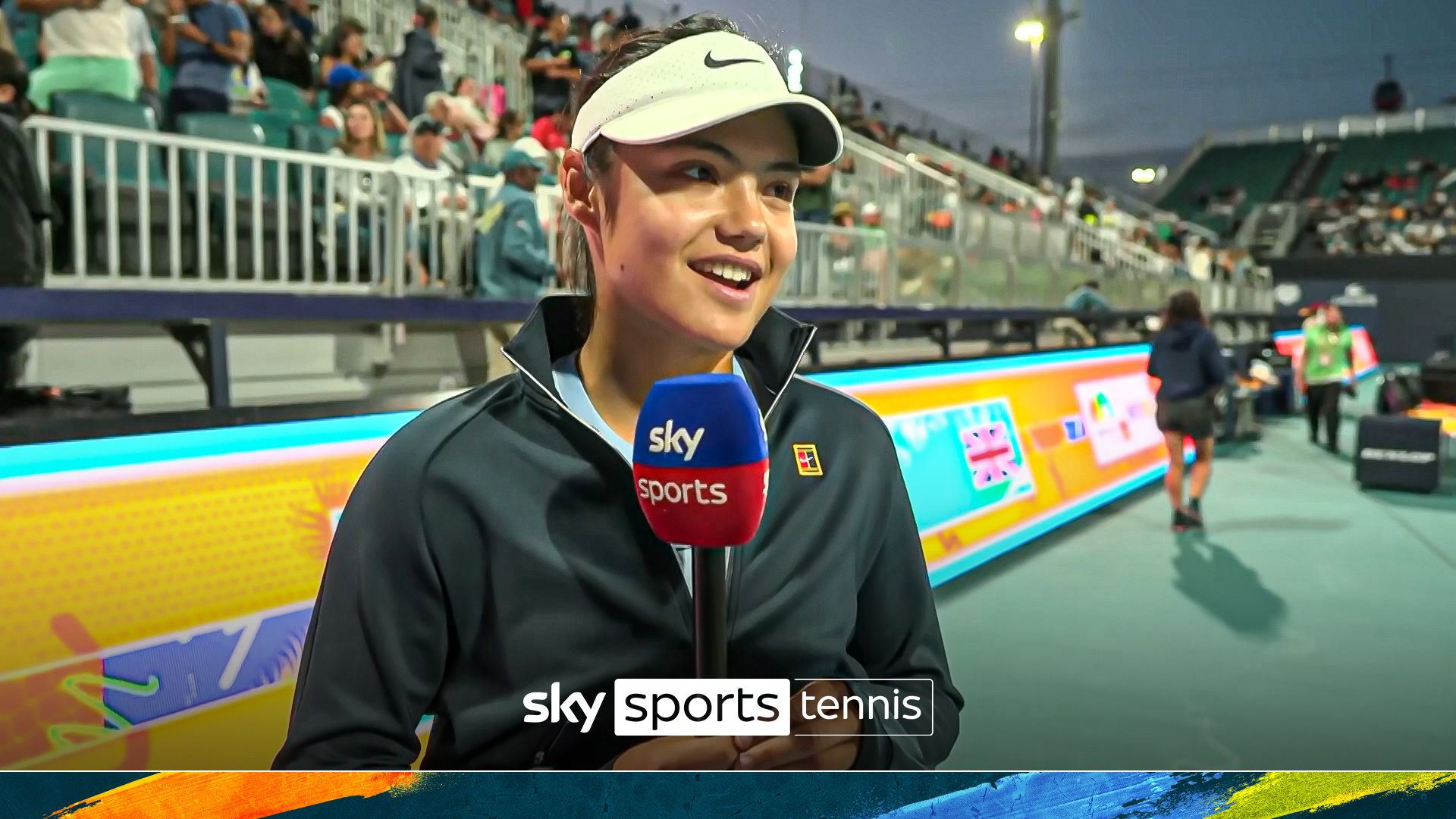 Raducanu: 'I was happy with my focus' | I'm going to relish being the underdog