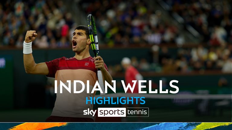 El estallido tardío de Alcaraz contra Cerundolo ve el regreso a las semifinales de Indian Wells