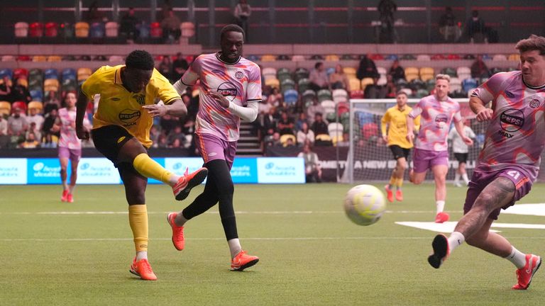 Michael Ndiweni scores for FC RTW