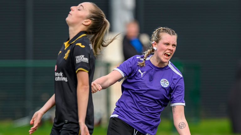 Boroughmuir were the big winners in round two as they beat Livingston 8-0 (Credit Malcolm Mackenzie)