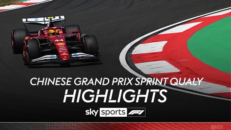 Sorotan Kualifikasi Sprint dari Grand Prix Tiongkok dari Sirkuit Internasional Shanghai