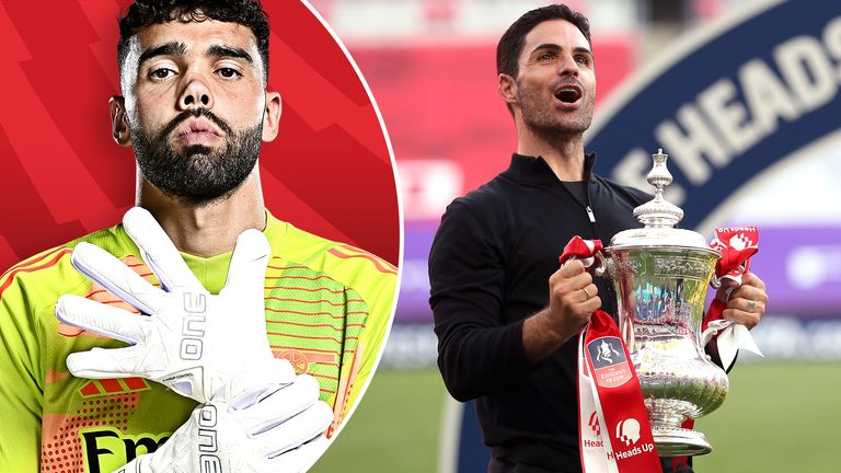Arsenal goalkeeper has spoken to Sky Sports on winning silverware with the Gunners and his journey throughout his career
