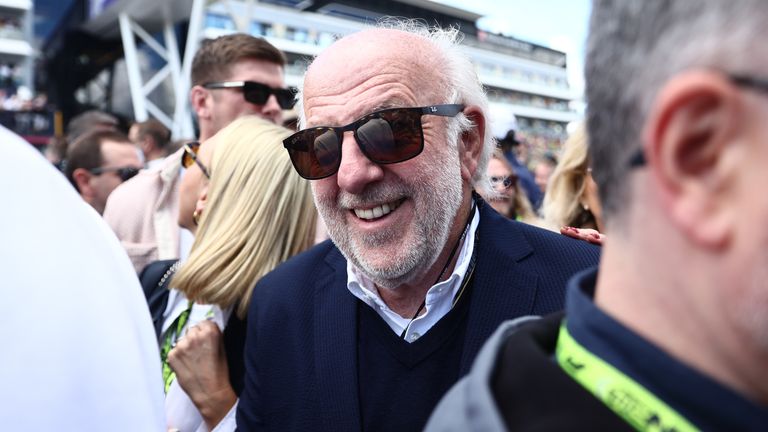 David Richards before the Formula 1 British Grand Prix at Silverstone Circuit in Northampton, Great Britain on July 7, 2024. (Photo by Jakub Porzycki/NurPhoto)