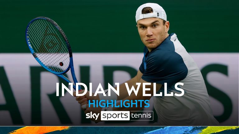 Highlights of the quarter-final match between Jack Draper and Ben Shelton at Indian Wells.