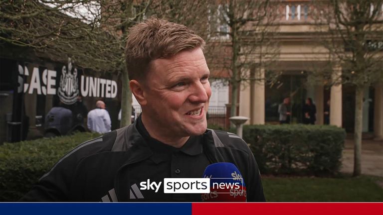 The morning after! | Eddie Howe on Newcastle victory and after match party!