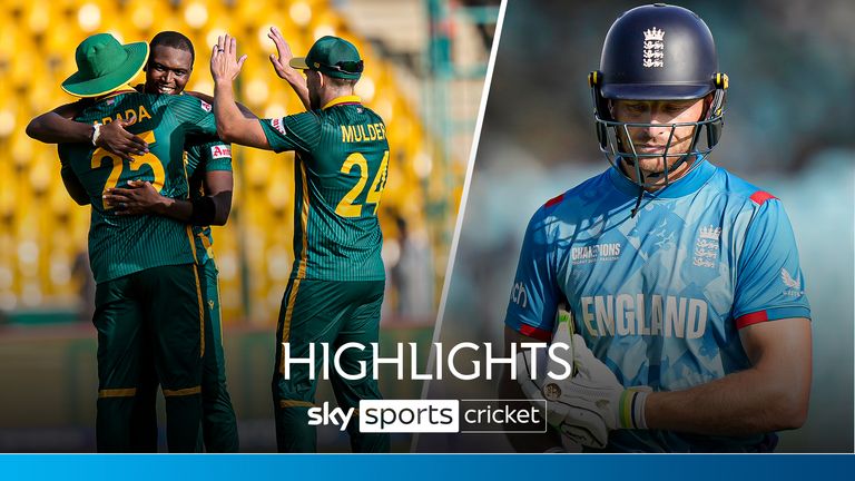 Highlights of South Africa against England in the Champions Trophy