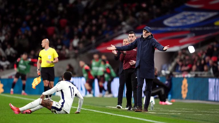 Marcus Rashford and Villadin's screens were the negative aspect of England's performance