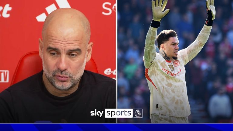 Despite making a costly error, Manchester City boss Pep Guardiola refused to blame his goalkeeper Ederson as they fell to a 1-0 defeat at Nottingham Forest.