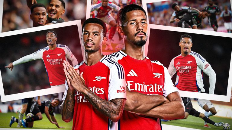 Gabriel and William Saliba have become an elite centre-back pairing for Arsenal
