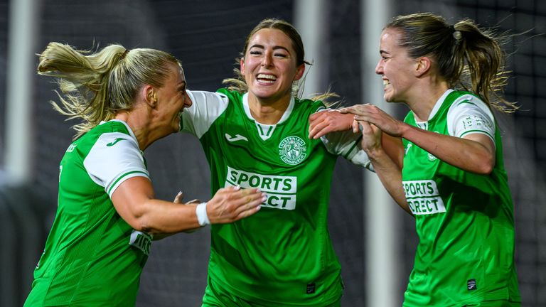 Hibernian beat Aberdeen to reach the final (Credit: Malcolm McKenzie)