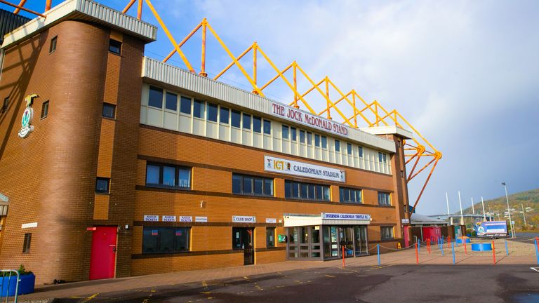 INVERNESS, SCOTLAND - OCTOBER 21: A general stadium view as Inverness Caledonian Thistle approach administration at the Caledonian Stadium, on October 21, 2024, in Inverness, Scotland. (Photo by Alan Harvey / SNS Group)