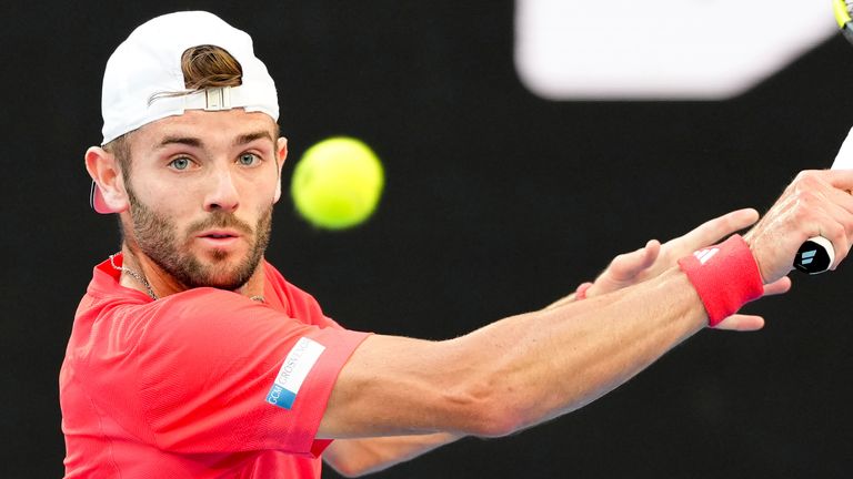 Jacob Fearnley, ATP Tour tennis (Associated Press)