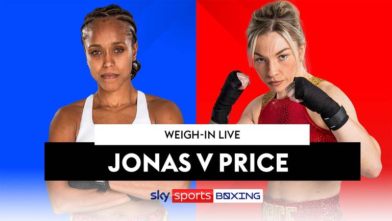 Jonas v Price - Weigh-in