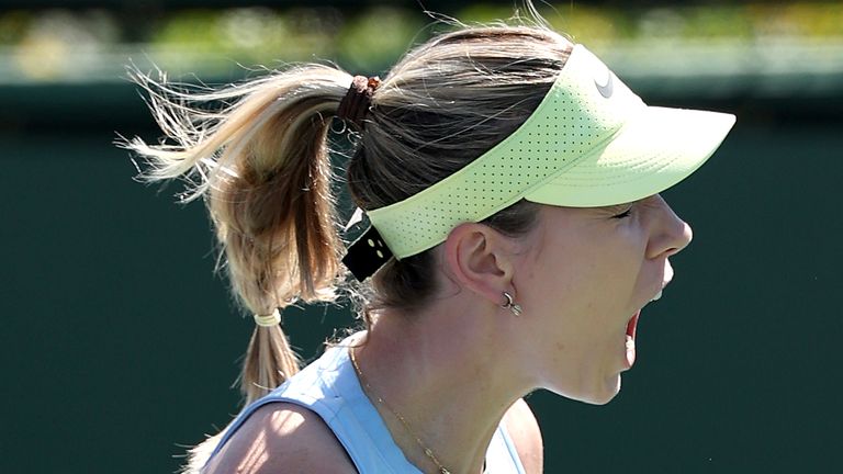 WTA Tour: Katie Boulter makes winning comeback at Indian Wells and sets up meeting with Elena Rybakina