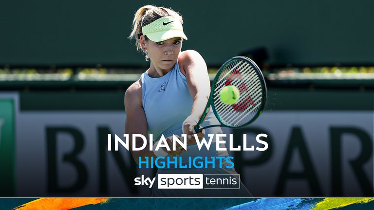 Katie Boulter in Indian Wells