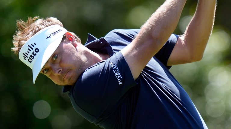 Keith Mitchell in action at the Valspar Championship 