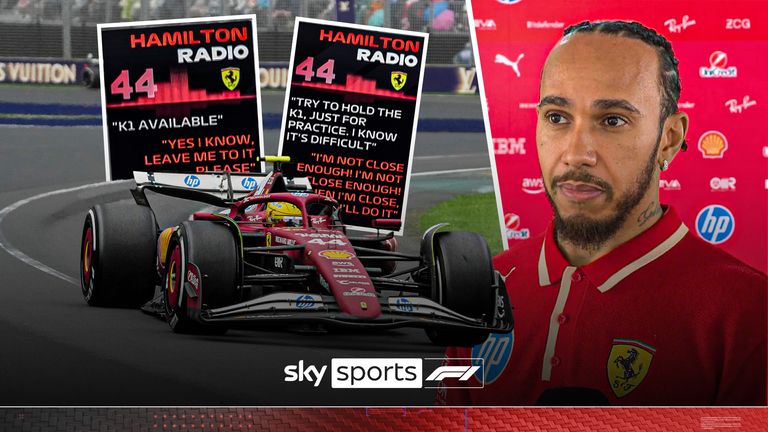 Lewis Hamilton has hit back at those who criticised his radio exchanges with Ferrari race engineer Riccardo Adami and says that his communication will get stronger 'race to race'. 