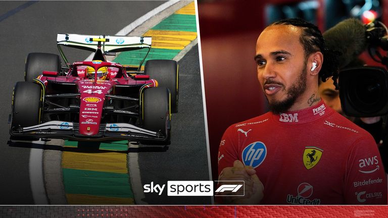 Sky Sports News&#39; Craig Slater analyses how Lewis Hamilton&#39;s first practice session as a Ferrari driver went at the Australian Grand Prix