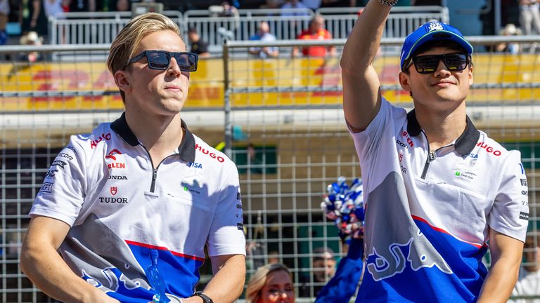 Liam Lawson is to swap seats with Yuki Tsunoda