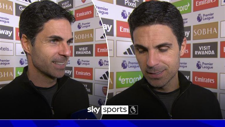 Mikel Arteta post-match following Chelsea win