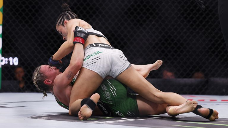 Molly McCann loss to Brasil was her third loss in four fights taking her record to 14-7 