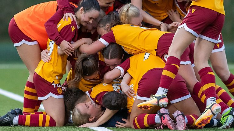 Motherwell needed penalties to get into the quarter-finals (Credit Colin Poultney)