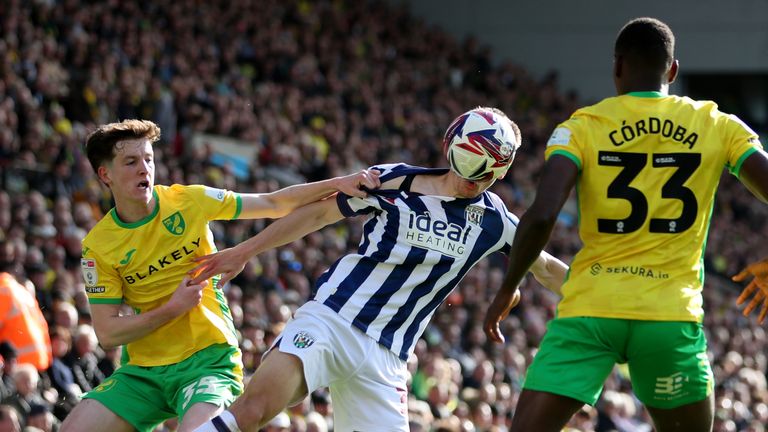 norwich west brom