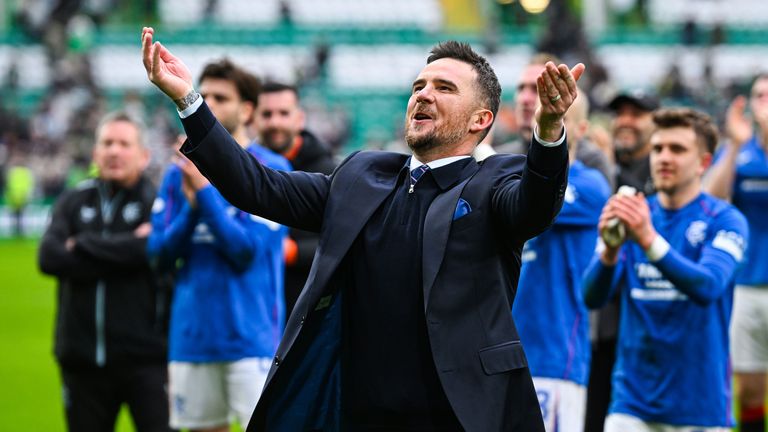 Barry Ferguson is in charge of the Rangers by the end of the season