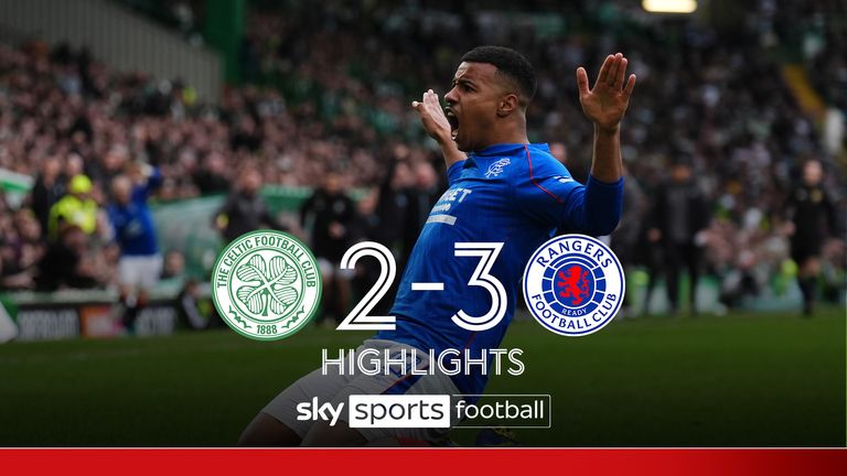 Celtic 2-3 Rangers | Scottish Premiership Highlights