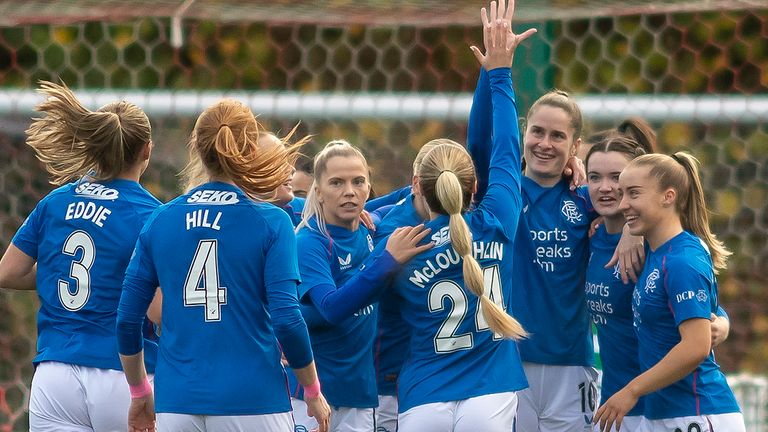 Rangers beat Celtic in the semi-final (Credit: Colin Poultney)