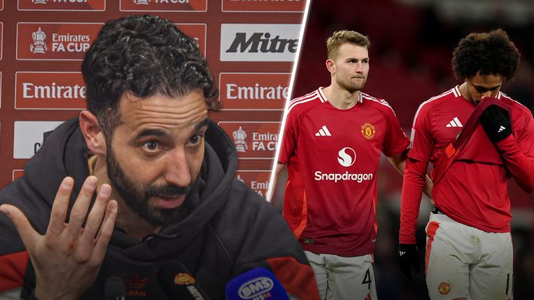 Ruben Amorim responds to Wayne Rooney comments following FA Cup defeat