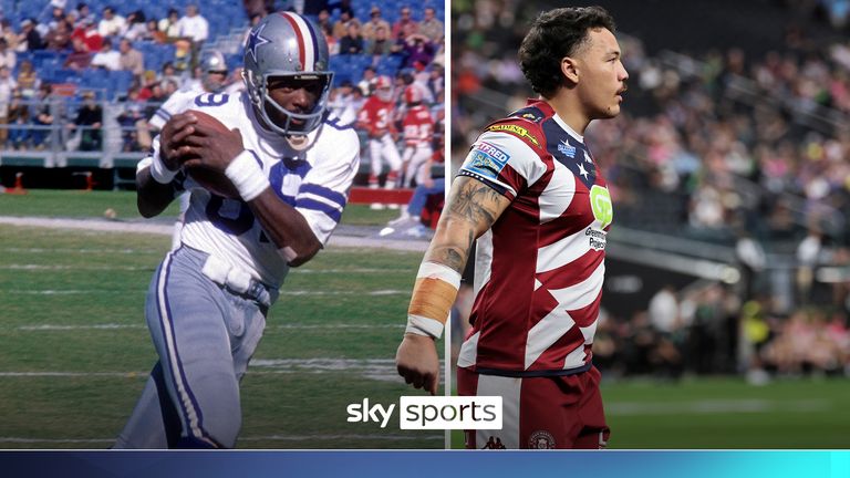 Tyler Dupree, keponakan pemenang Super Bowl Billy Joe Dupree, mendapat percobaan pembukaan untuk Wigan Warriors di Las Vegas.