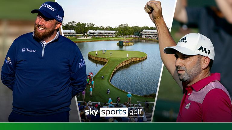 Shane Lowry Sergio Garcia Sawgrass lubang ke -17