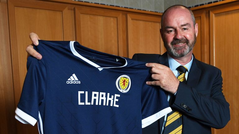 Steve Clarke was named Scotland head coach in 2019