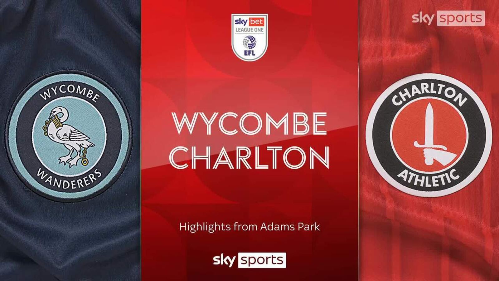 Wycombe 0-4 Charlton | League One Highlights