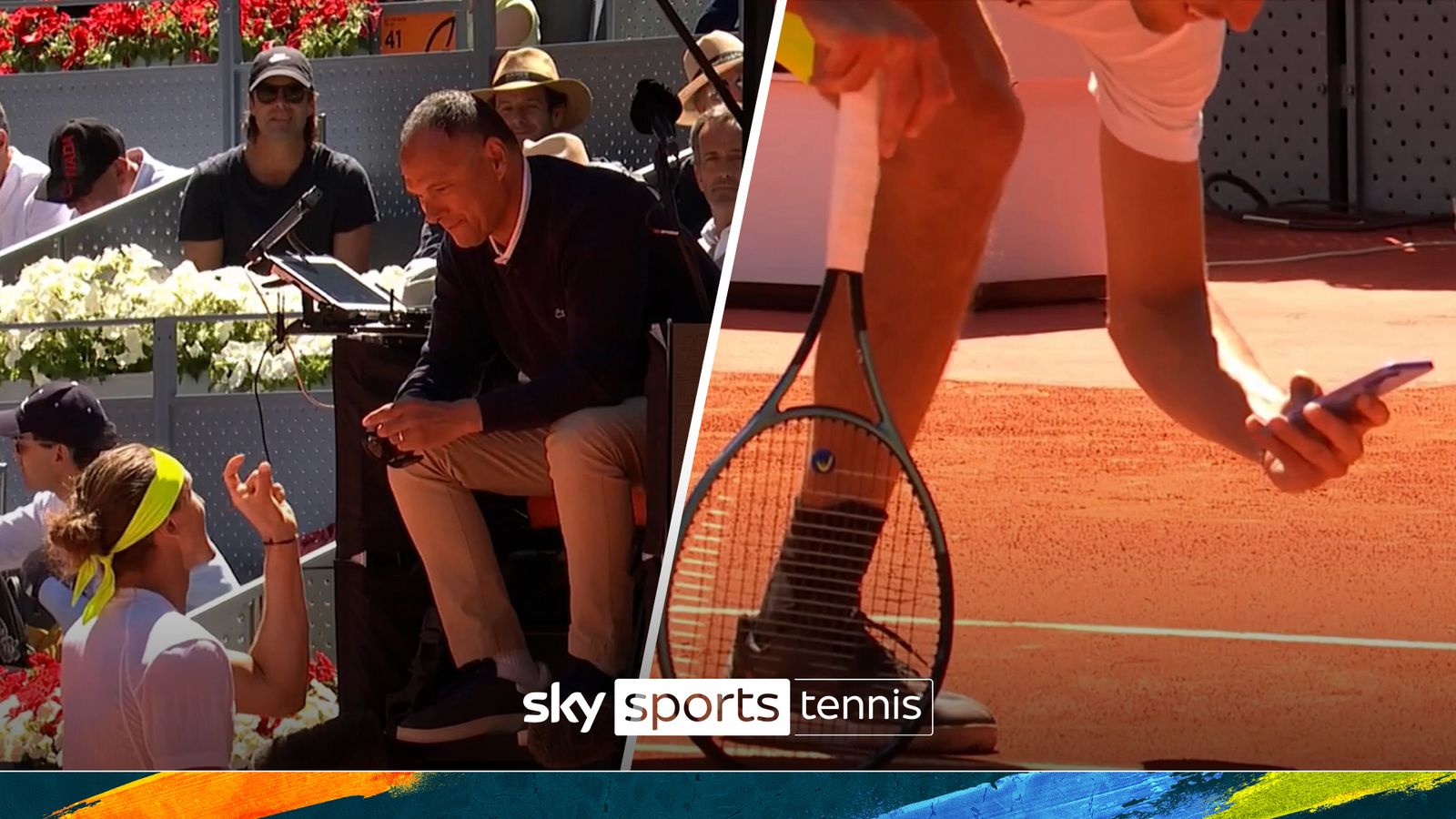 'Come down and look!' | Zverev collects own evidence after ball mark controversy! 'Come down and look!' | Zverev collects own evidence after ball mark controversy!