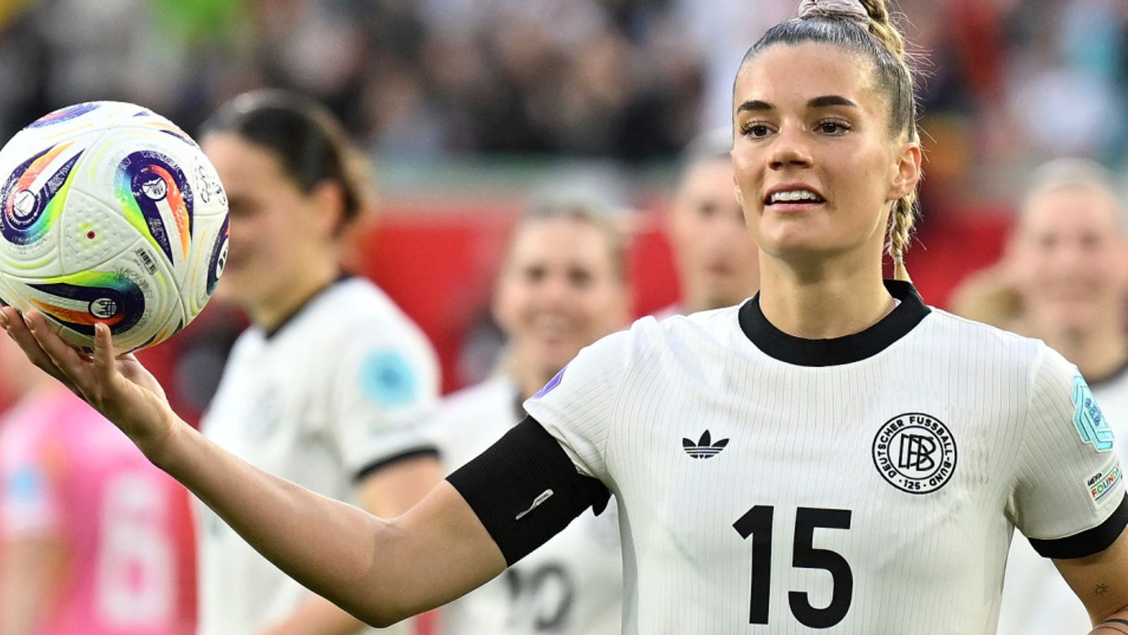 Women's Nations League: Cerci scores hat-trick as Germany hammer Scotland Women's Nations League: Cerci scores hat-trick as Germany hammer Scotland