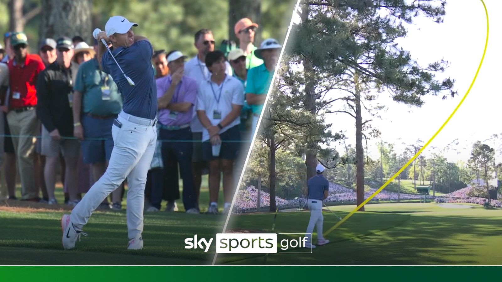 McIlroy hits 'shot of his life' at 15th! | 'A magical shot that saves his Masters!' McIlroy hits 'shot of his life' at 15th! | 'A magical shot that saves his Masters!'