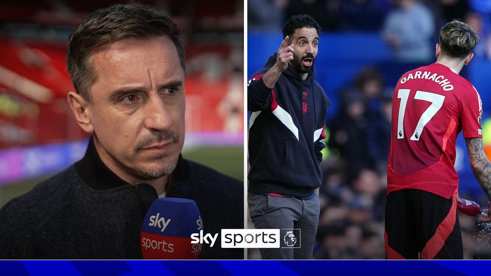 Neville: Man Utd's forwards not as good as Elanga, Rashford, Welbeck Neville: Man Utd's forwards not as good as Elanga, Rashford, Welbeck