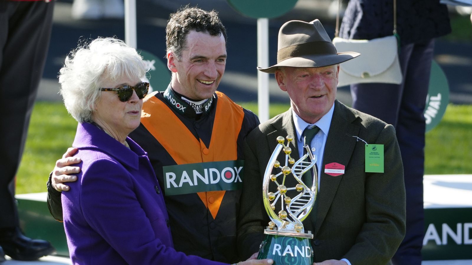 Grand National LIVE: Mullins team celebrate Aintree glory with Nick Rockett Grand National LIVE: Mullins team celebrate Aintree glory with Nick Rockett