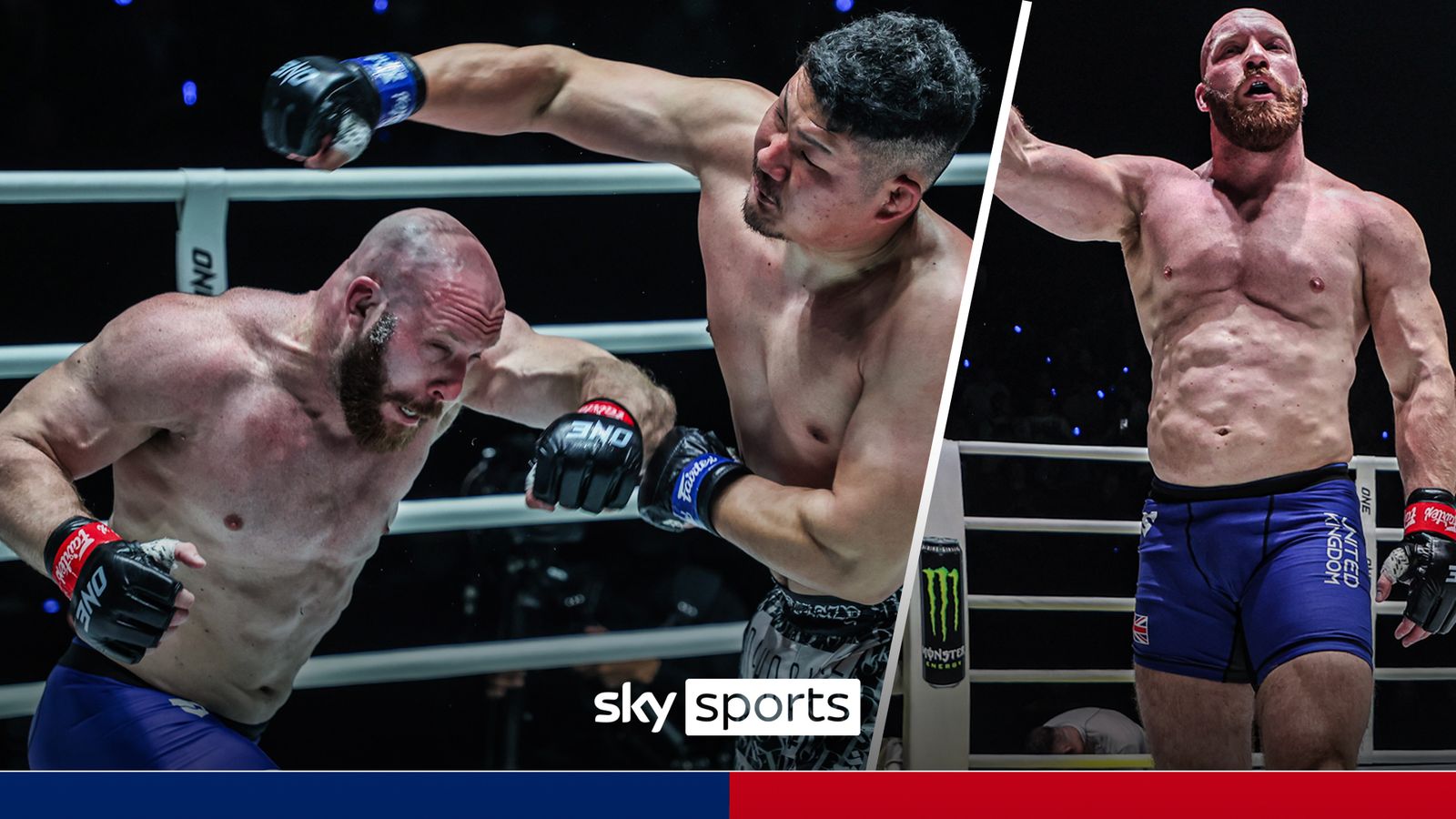 ONE Championship: Brit MMA heavyweight Paul Elliott lands HUGE punches on way to TKO win!