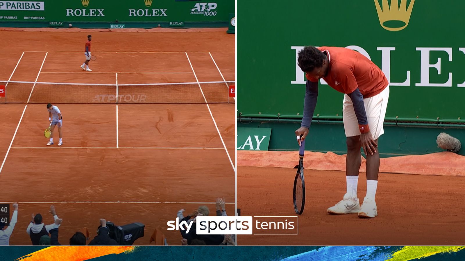Point of the year?! Monfils comes out on top after incredible 32-shot rally! Point of the year?! Monfils comes out on top after incredible 32-shot rally!